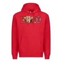Red xoxo charolais cow Premium Hoodie - RanaPortraitStore