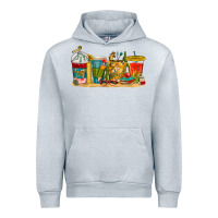 Heather Grey teacher fuel coffee cups Urban Hoodie - texasbilliewilder