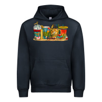 Navy teacher fuel coffee cups Urban Hoodie - texasbilliewilder