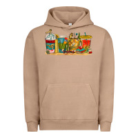 Pigment Burro teacher fuel coffee cups Urban Hoodie - texasbilliewilder