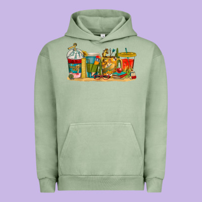 Urban Hoodie teacher fuel coffee cups