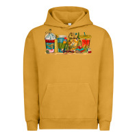 Pigment Peanut Butter teacher fuel coffee cups Urban Hoodie - texasbilliewilder
