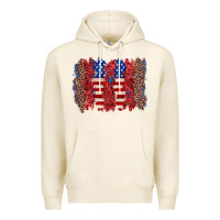 Tofu 4th of july brushstroke Premium Hoodie - Zillion Design Studio