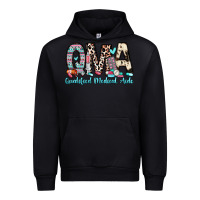 Black qma qualified medical aide Urban Hoodie - Zillion Design Studio