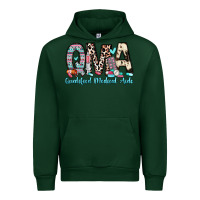 Forest Green qma qualified medical aide Urban Hoodie - Zillion Design Studio
