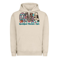 Pigment French Oak qma qualified medical aide Urban Hoodie - Zillion Design Studio