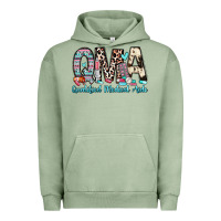 Pigment Oil Green qma qualified medical aide Urban Hoodie - Zillion Design Studio