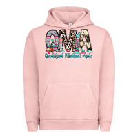 Pigment Salmon qma qualified medical aide Urban Hoodie - Zillion Design Studio