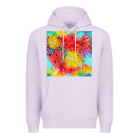 Lilac fruits leopard seamless pattern Premium Hoodie - Zillion Design Studio