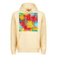 Pina Colada fruits leopard seamless pattern Premium Hoodie - Zillion Design Studio