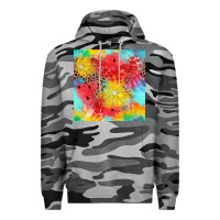 Slate Camo fruits leopard seamless pattern Premium Hoodie - Zillion Design Studio
