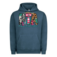 Pigment Midnight Navy pta physical therapy assistant Urban Hoodie - Zillion Design Studio