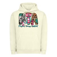Pigment Pistachio pta physical therapy assistant Urban Hoodie - Zillion Design Studio