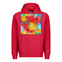 Cardinal fruits leopard seamless pattern Premium Hoodie - Zillion Design Studio