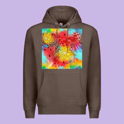 Fruits Leopard Seamless Pattern Premium Hoodie Designed By Zillion Design Studio