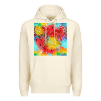 Sandshell fruits leopard seamless pattern Premium Hoodie - Zillion Design Studio
