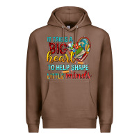 Chestnut big heart to help shape little minds tbw Premium Hoodie - texasbilliewilder