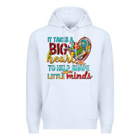 White big heart to help shape little minds tbw Premium Hoodie - texasbilliewilder
