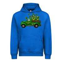 Cobalt st patricks truck shamrock horseshoe gold Urban Hoodie - RanaPortraitStore