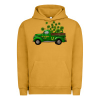 Pigment Peanut Butter st patricks truck shamrock horseshoe gold Urban Hoodie - RanaPortraitStore