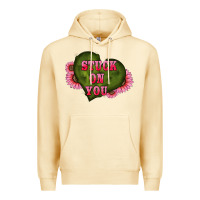 Pina Colada valentine's day stuck on you heart sunflowers Premium Hoodie - RanaPortraitStore