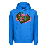 True Royal valentine's day stuck on you heart sunflowers Premium Hoodie - RanaPortraitStore