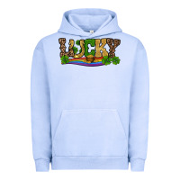 Pigment Grape Ice st patricks shamrock gold with rainbow Urban Hoodie - RanaPortraitStore