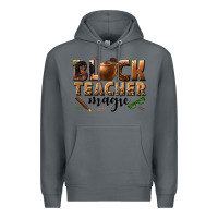 Rock black teacher magic melanin Premium Hoodie - texasbilliewilder