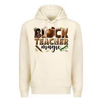 Sandshell black teacher magic melanin Premium Hoodie - texasbilliewilder