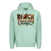 Black Teacher Magic Melanin Premium Hoodie | Teevron