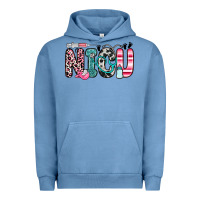 Pigment Pebble Blue nicu Urban Hoodie - Zillion Design Studio