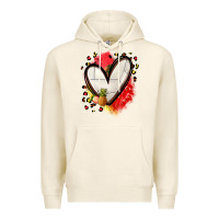 Tofu fruits and volleyball heart Premium Hoodie - Zillion Design Studio