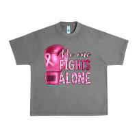 Tornado Breast cancer no one fights alone boxing Urban Heavy Tee - Artiststas