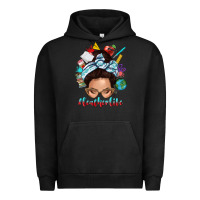 Pigment Black teacher life messy bun Urban Hoodie - texasbilliewilder