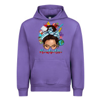 Tulip teacher life messy bun Urban Hoodie - texasbilliewilder