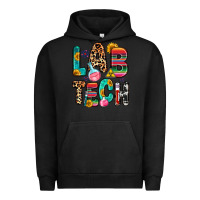 Pigment Black lab tech Urban Hoodie - Zillion Design Studio