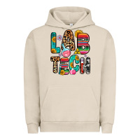 Pigment French Oak lab tech Urban Hoodie - Zillion Design Studio