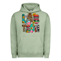 Pigment Oil Green lab tech Urban Hoodie - Zillion Design Studio
