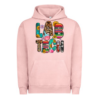 Pigment Salmon lab tech Urban Hoodie - Zillion Design Studio
