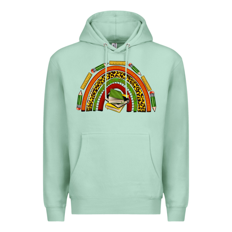 Black History Teacher Rainbow Premium Hoodie by texasbilliewilder | Teevron