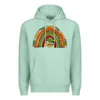 Seafoam black history teacher rainbow Premium Hoodie - texasbilliewilder