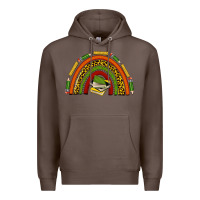 Coffee black history teacher rainbow Premium Hoodie - texasbilliewilder