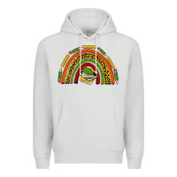 Dove Grey black history teacher rainbow Premium Hoodie - texasbilliewilder