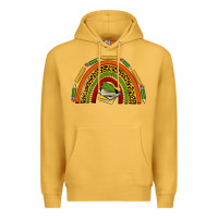 Mustard black history teacher rainbow Premium Hoodie - texasbilliewilder