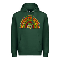 Sports Green black history teacher rainbow Premium Hoodie - texasbilliewilder