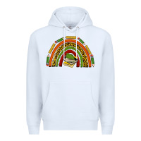 White black history teacher rainbow Premium Hoodie - texasbilliewilder