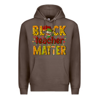 Coffee black teacher matter Premium Hoodie - texasbilliewilder