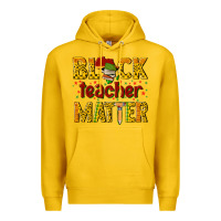 Lemon black teacher matter Premium Hoodie - texasbilliewilder