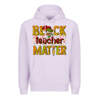 Lilac black teacher matter Premium Hoodie - texasbilliewilder