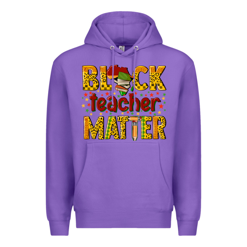 Black Teacher Matter Premium Hoodie by texasbilliewilder | Teevron